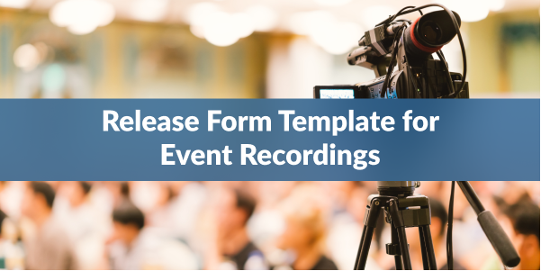 Release Form Animation Release Form Template | EventMobi