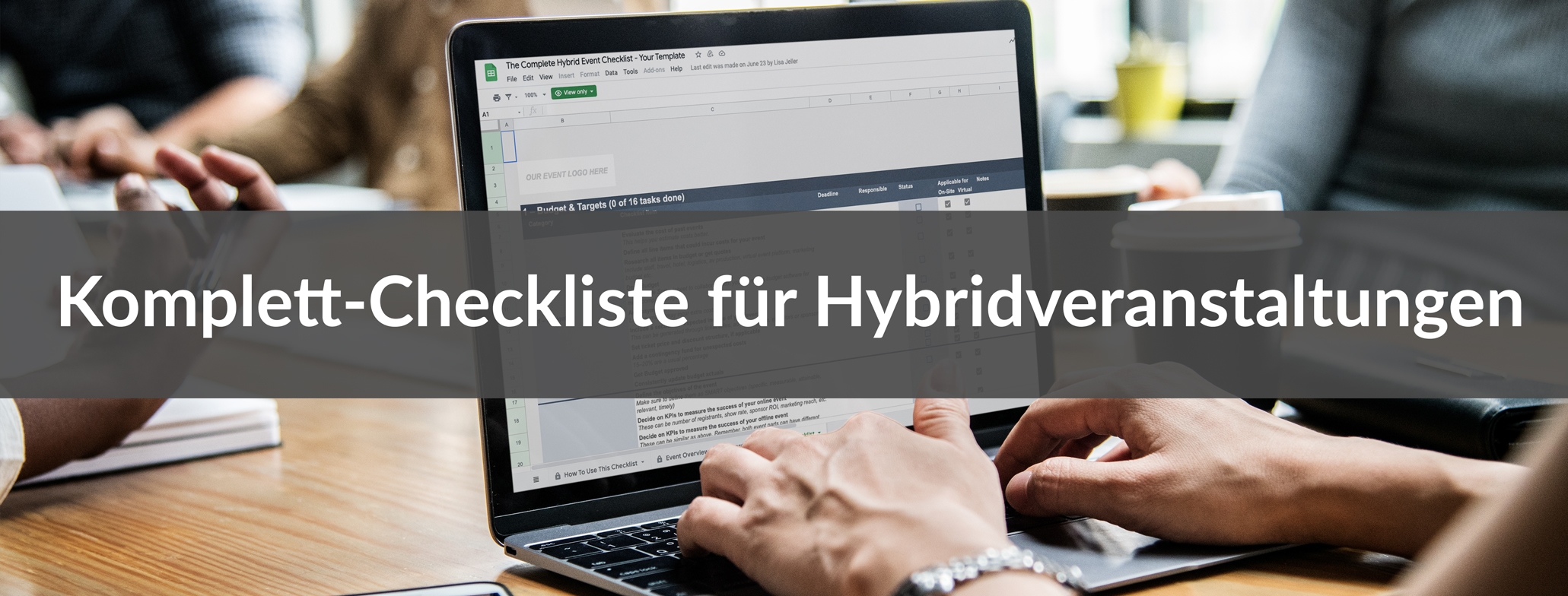 Komplett-Checkliste für Hybridveranstaltungen Komplett-Checkliste für Hybridveranstaltungen